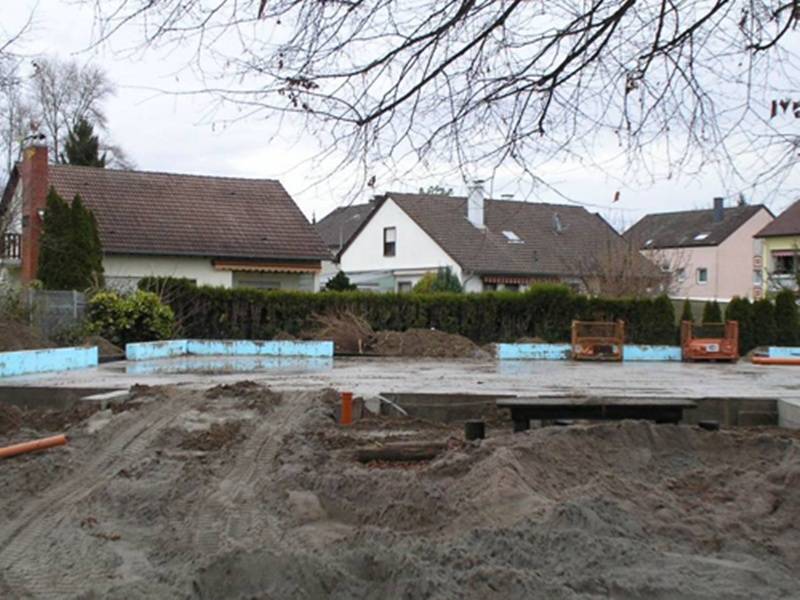 Baustellen Ansicht